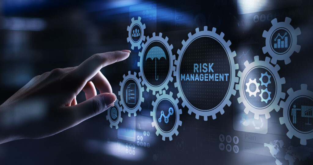 AdobeStock_262175021-Risk management forecasting evaluation financial business concept on virtual screen.