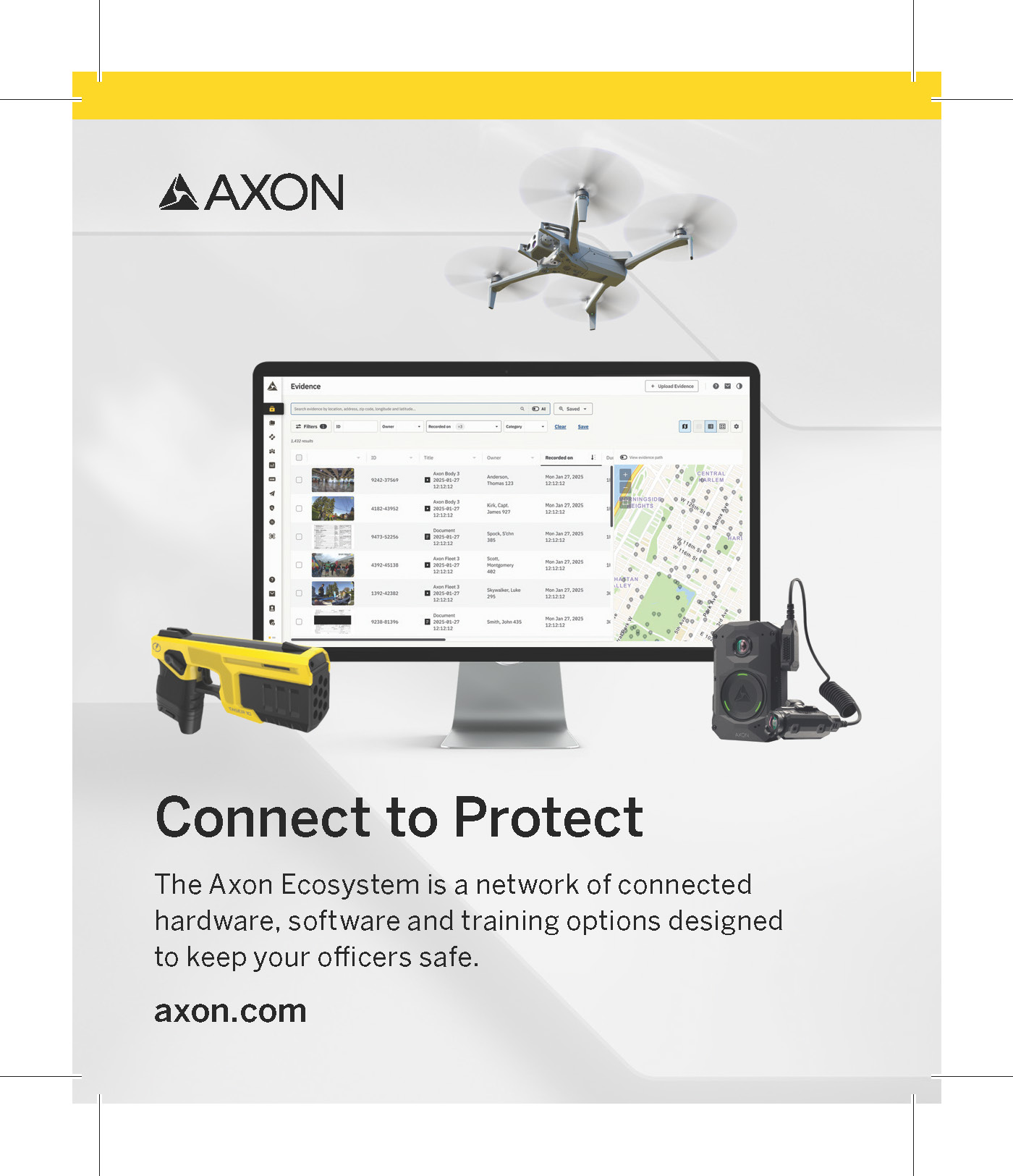 Axon Full Page Ad - 2026 SPTC